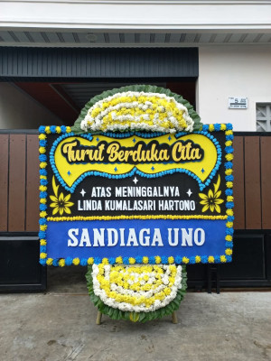Papan Bunga Duka di Puncakmanggis